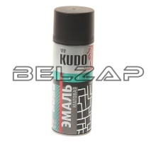 Краска черная матовая аэрозоль 520мл, KU-1102, KUDO